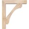 Ekena Millwork Legacy Block Smooth Bracket w/ Offset Brace, Douglas Fir, 5 1/2"W x 24"D x 28"H BKT0604X24X28LEC05SDF - alternate 3